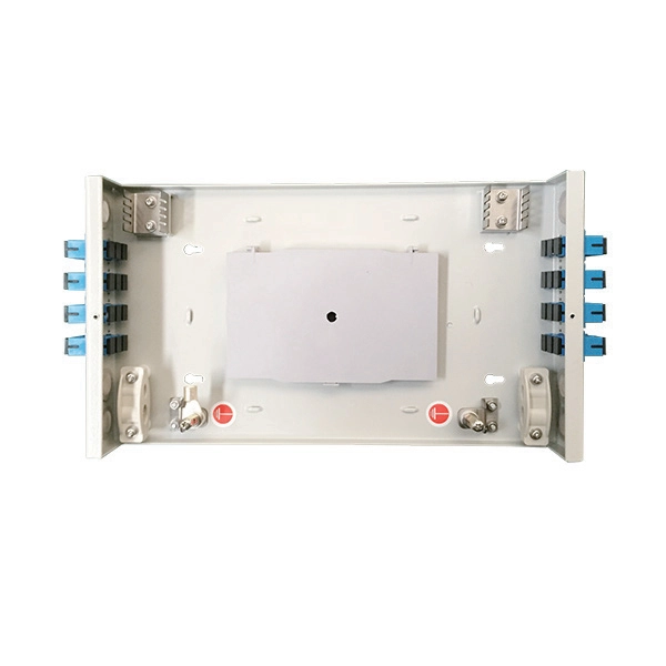Fiber optic router OPT light is on red
