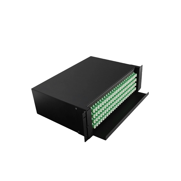 What types of cables are used in vertical cable trays