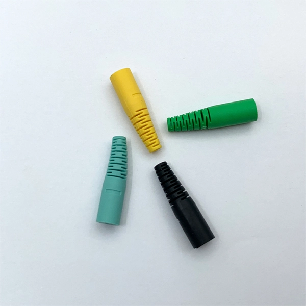 Fiber optic cable double-sided jack