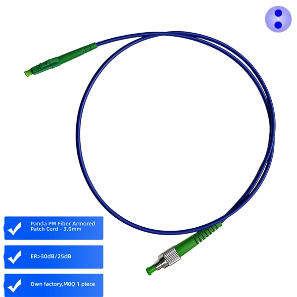 What does it look like when a pigtail fiber is broken