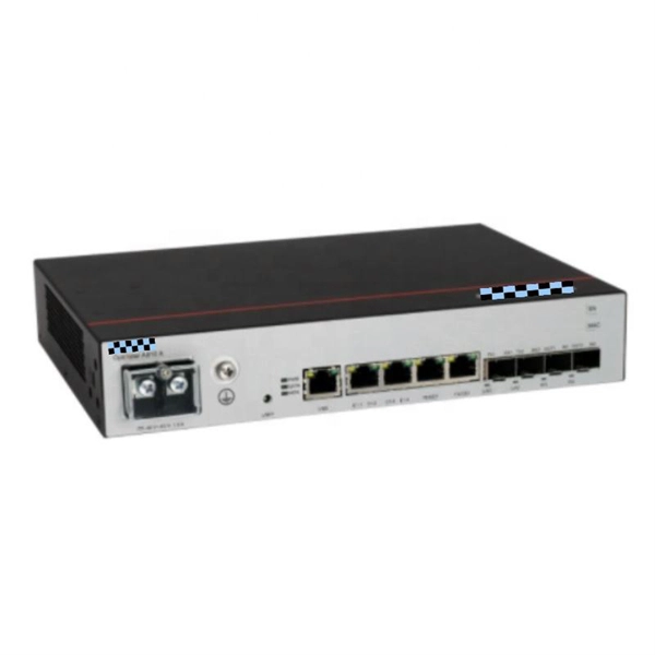 Only the fiber optic light on the router is red
