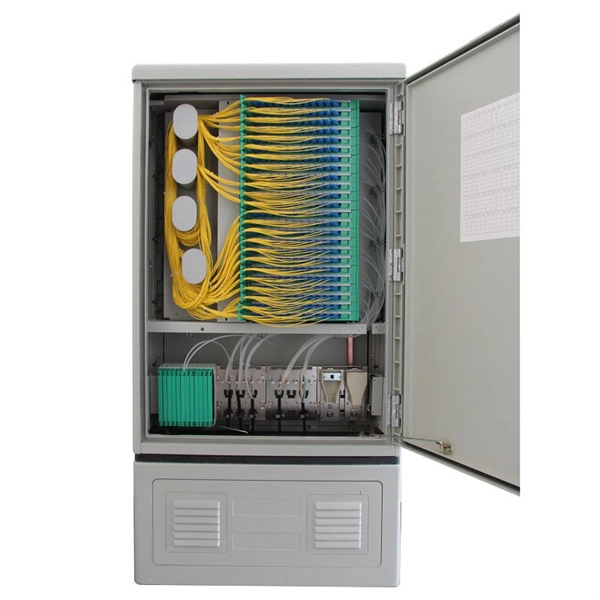 The network is centered around a switch